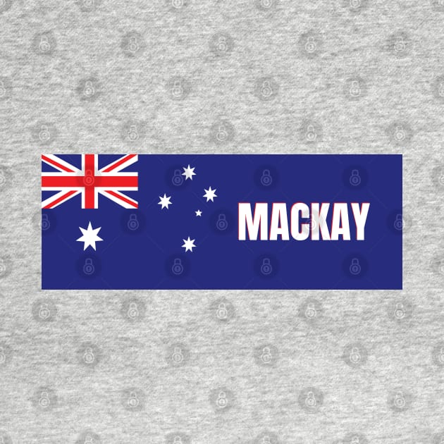 Mackay City in Australian Flag by aybe7elf